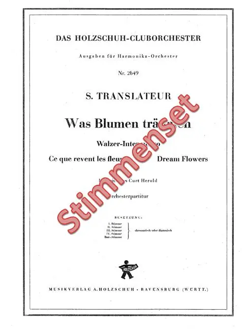 Was Blumen träumen
